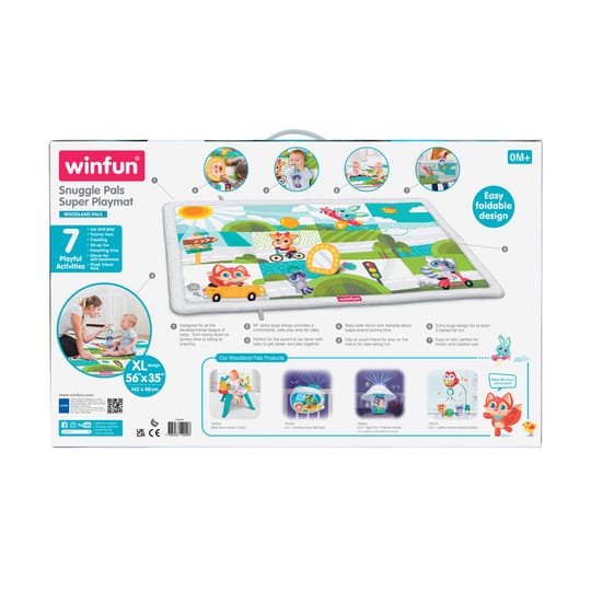 WINFUN Бебешки игрален килим Snuggle Pals