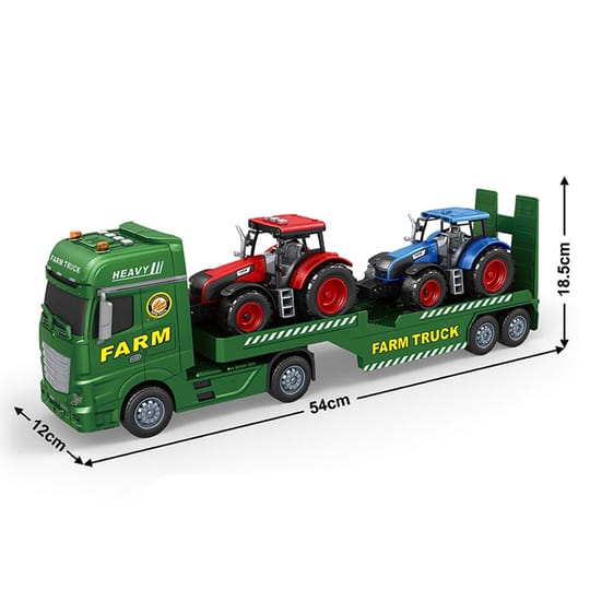 ToyStar Автовоз Farm с трактори звук и светлина