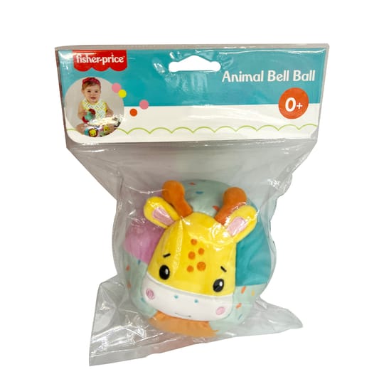 Fisher-Price® Плюшена дрънкалка топка жираф