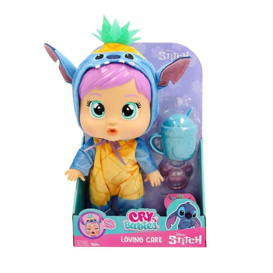 IMC Кукла със сълзи CRYBABIES Loving Care Disney