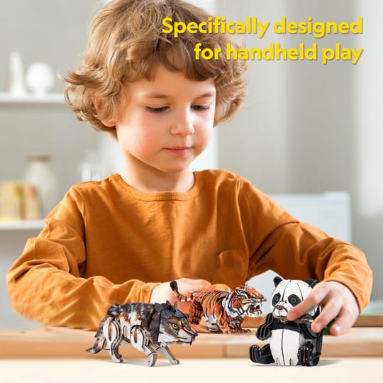 CubicFun Пъзел 3D Wild Animals Панда 55ч.