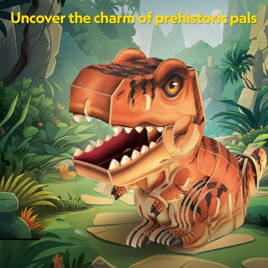 CubicFun Пъзел 3D Dinosaur Тиранозавър 47ч.