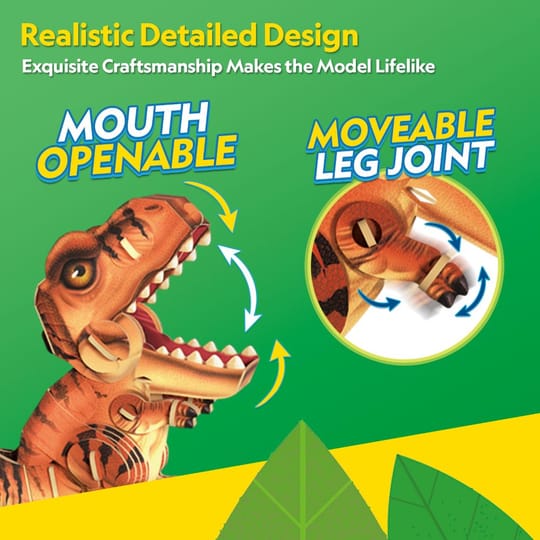 CubicFun Пъзел 3D Dinosaur Тиранозавър 47ч.
