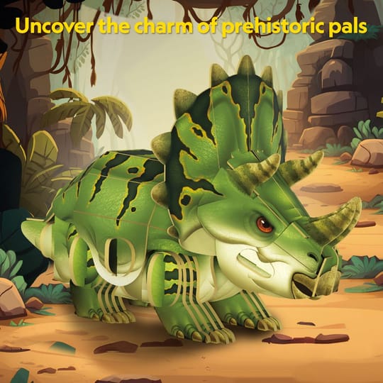 CubicFun Пъзел 3D Dinosaur Трицератопс 61ч.