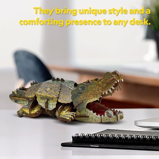 CubicFun Пъзел 3D Wild Animals Крокодил 54ч.