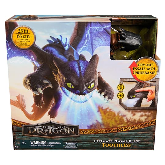 HOW TO TRAIN YOUR DRAGON Дракон Беззъб със светлинен ефект