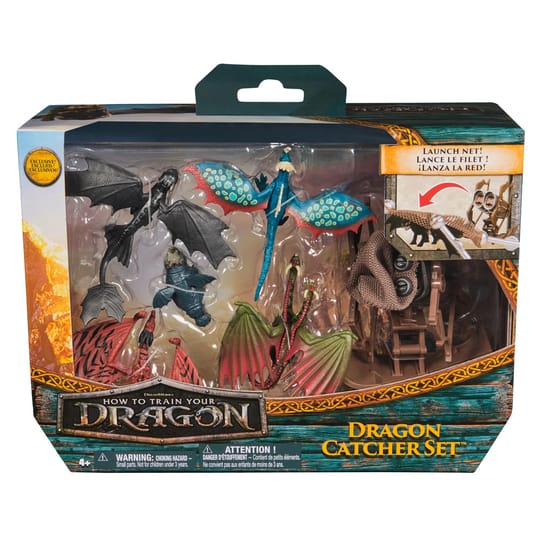 HOW TO TRAIN YOUR DRAGON Ловец на дракони с 5 дракона