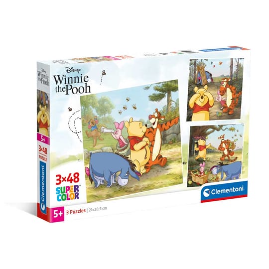 CLEMENTONI 3x48ч. Пъзел Winnie The Pooh