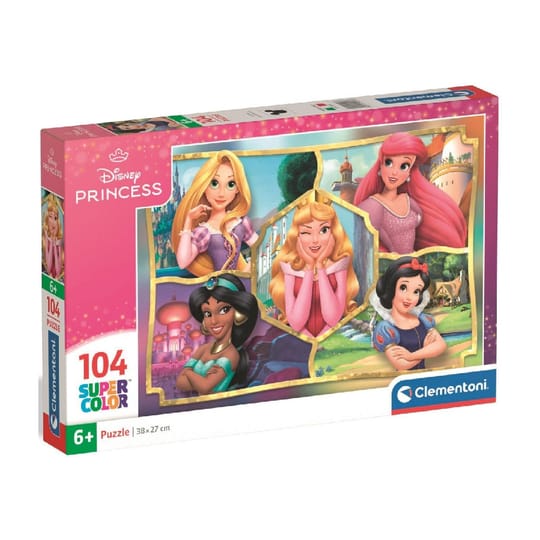 CLEMENTONI 104ч. Пъзел Disney Princess