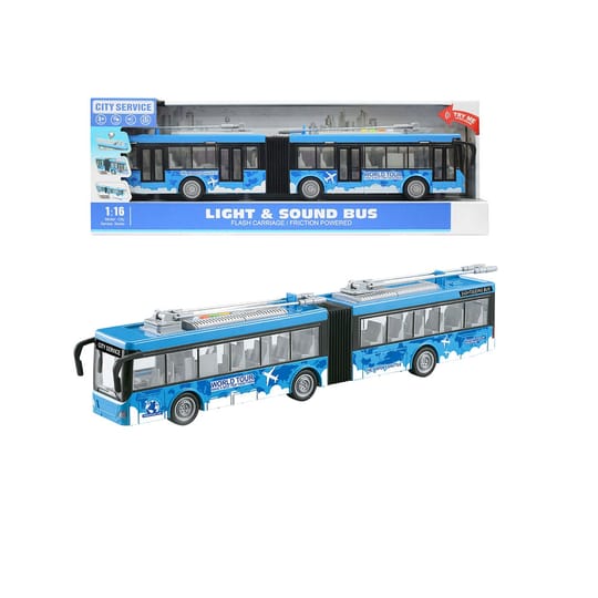 City Service Градски тролейбус 1:16 син