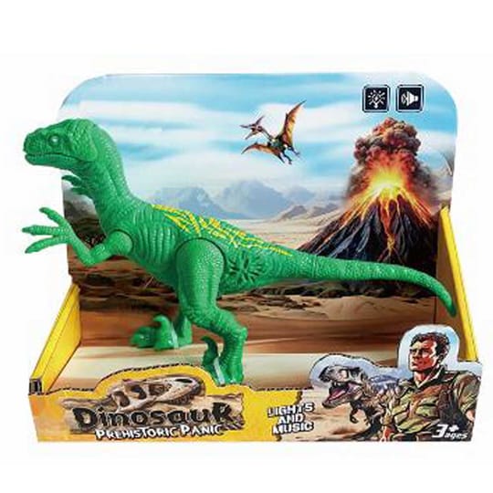 Динозавър Velociraptor Ревящ