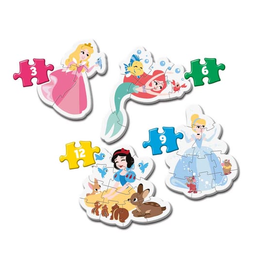 CLEMENTONI Пъзел My First Puzzle 4в1 Disney Princesses