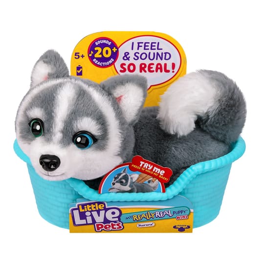 Little Live Pets Really Real Puppy Кученце Хъски Mini Aurora