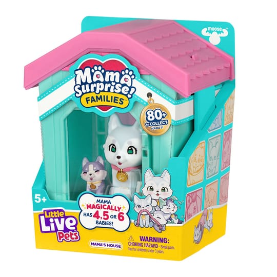 Little Live Pets Mama Surprise Families Къщата на Мама с Бебета Изненада
