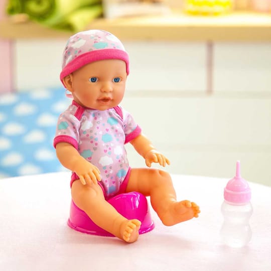 Bayer Кукла Piccolina 30см.New Born Baby Пишкаща
