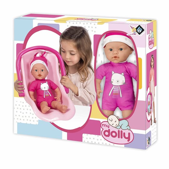 LT Кукла My Dolly 37 см. с Кошница