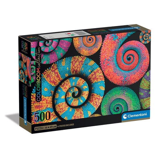 CLEMENTONI 500ч. Пъзел Colorboom Curly Tails