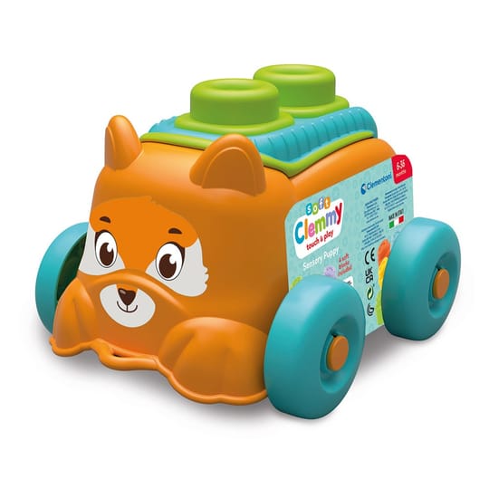 CLEMENTONI SOFT Clemmy Кола с Форми Sensory Puppy