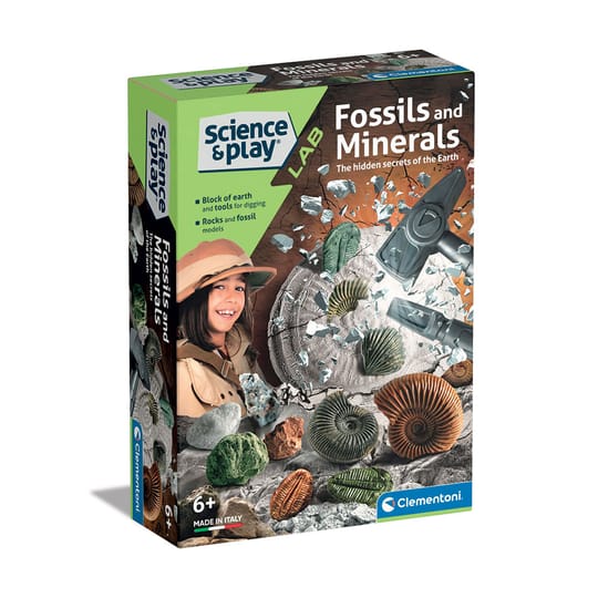 CLEMENTONI SCIENCE PLAY LAB Изкопай Фосили и Минерали