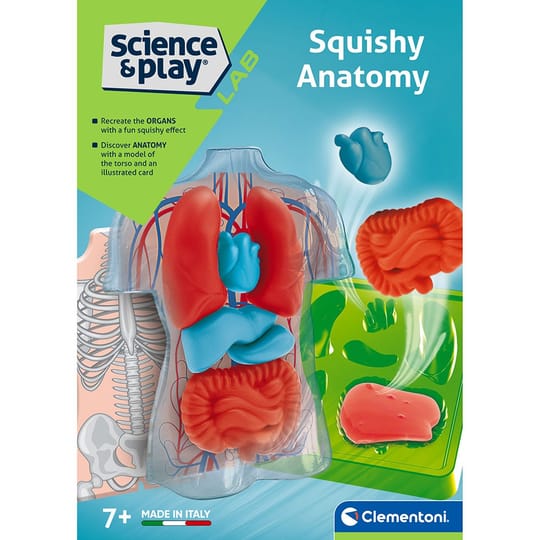 CLEMENTONI SCIENCE PLAY LAB Squishy Анатомия