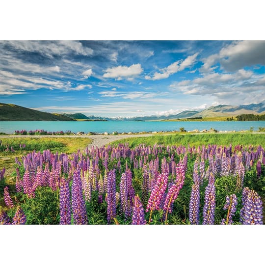 CLEMENTONI 1500ч. Пъзел High Quality Collection Lupins at Lake Tekapo