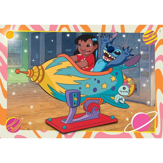 CLEMENTONI 2x60ч.Пъзел Disney Stitch