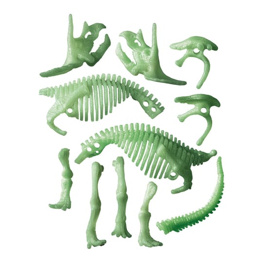 CLEMENTONI ARHEO FUN Разкрий Скелет Динозавър Triceratops Glow in The Dark