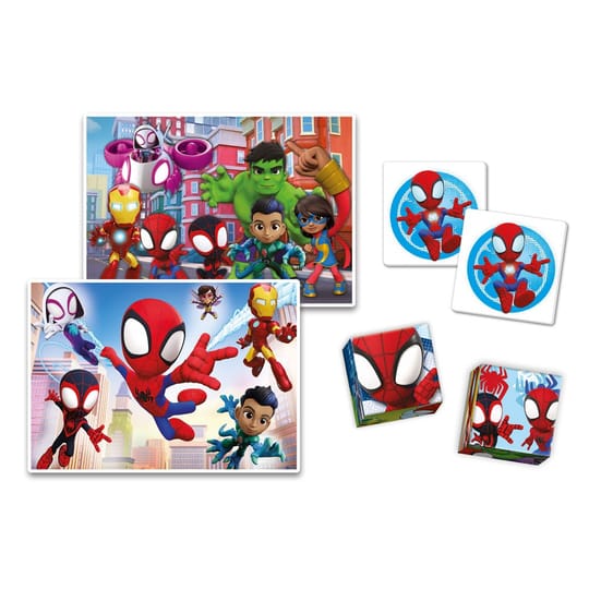 CLEMENTONI EDUKIT 4 в 1 Пъзел + Игри Spidey and His Amazing Friends
