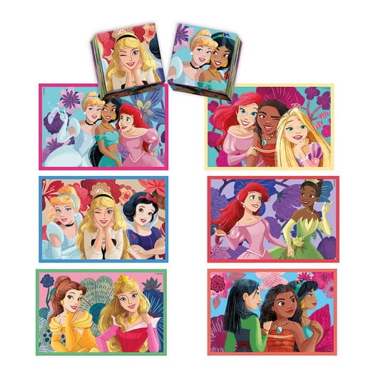 CLEMENTONI EDUKIT 4 в 1 Пъзел + Игри Disney Princess