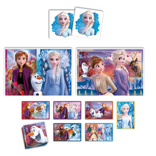CLEMENTONI EDUKIT 4 в 1 Пъзел + Игри Frozen