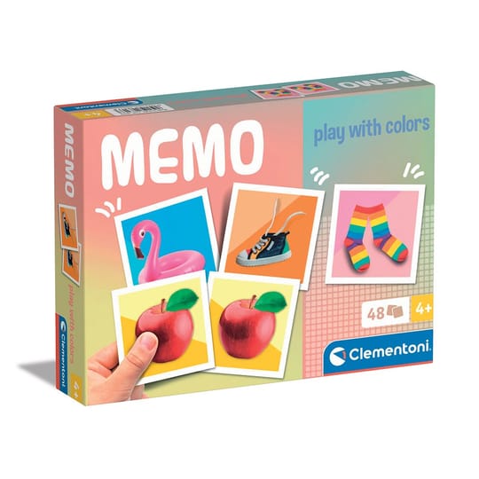 CLEMENTONI Memo Игра за Памет с Цветове