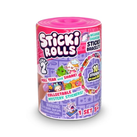 Sticki Rolls Серия 2 Гривна със Стикери в Капсула