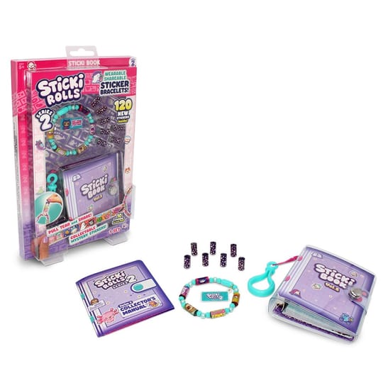 Sticki Rolls Серия 2 Гривна със 120 стикера и Албум