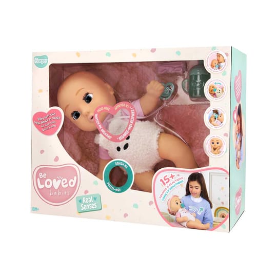 IMC Кукла Бебе Be Loved Harper Дишаща