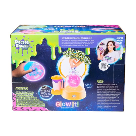Doctor Squish Станция за Създаване на Скуиши Балони Glow it!