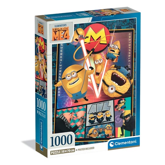 CLEMENTONI 1000ч. Пъзел High Quality Collection DESPICABLE ME