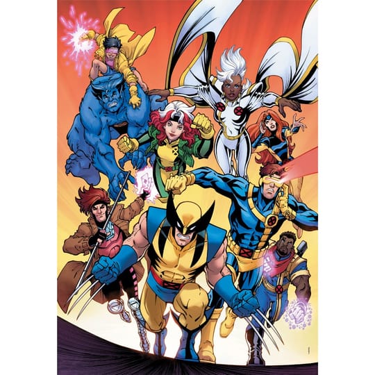 CLEMENTONI 1000ч. Пъзел 1000 MARVEL XMEN COMPACT BOX