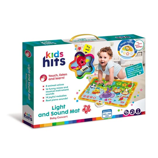 Kids Hits Музикално Килимче с Диви Животни