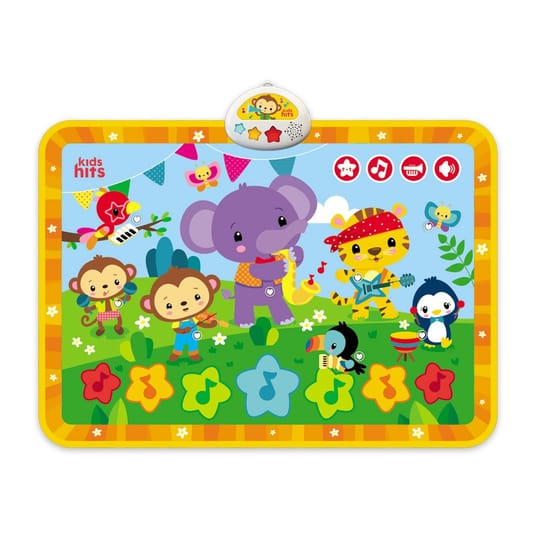 Kids Hits Музикално Килимче с Диви Животни