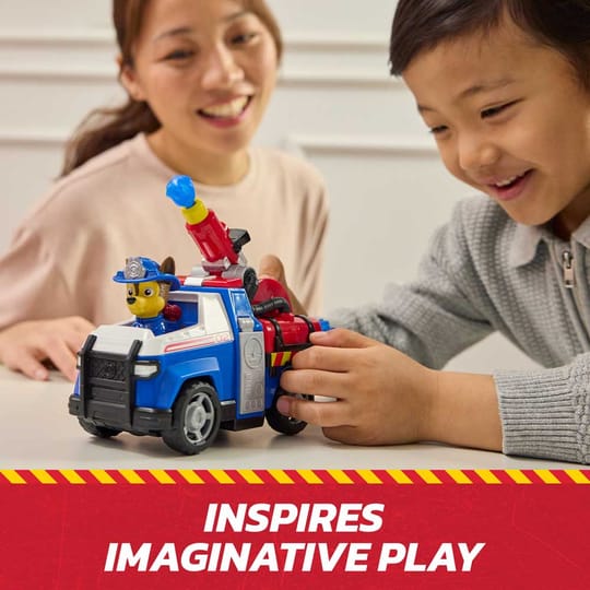 Paw Patrol Fire Rescue Спасителна Кола с Кученце