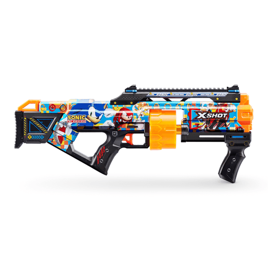 X Shot Sonic Бластер с 16 Меки Стрели Last stand