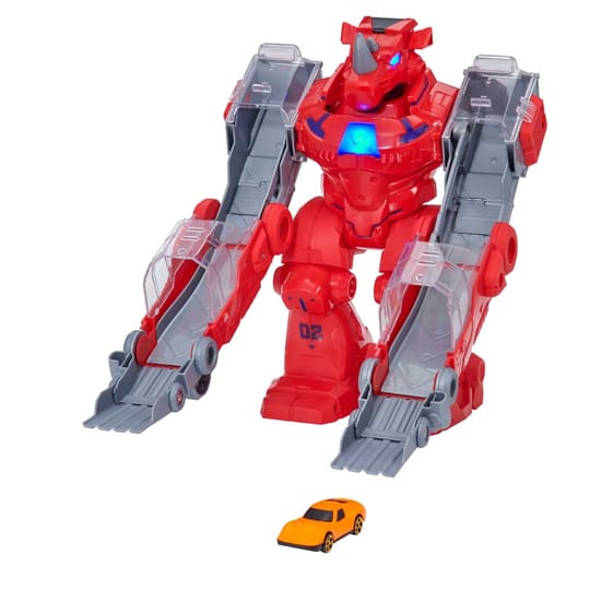 HTI TEAMSTERZ Robo Wreckerz Носорог Изстрелвачка с Кола
