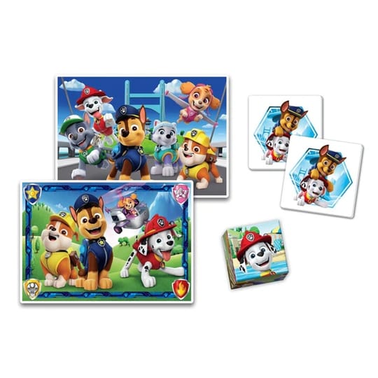 CLEMENTONI EDUKIT 4 в 1 Пъзел + Игри Paw Patrol