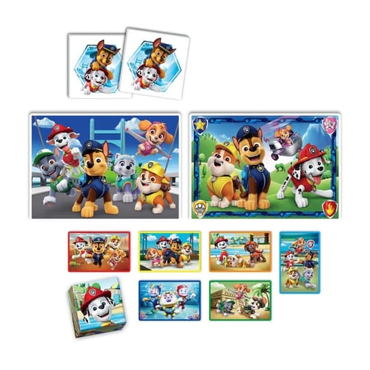 CLEMENTONI EDUKIT 4 в 1 Пъзел + Игри Paw Patrol