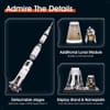 CubicFun Пъзел 3D NASA Ракета Apollo Saturn V 136ч.