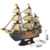 CubicFun 3D Пъзел КОРАБ THE SAN FELIPE T4017h