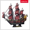 CubicFun Пъзел 3D Кораб Queen Anne's Anniversary Edition 391ч.