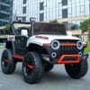 OCIE Джип акумулаторен 12V HEAT SUPER с родителски контрол Бял