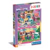 CLEMENTONI 2x20ч. Пъзел Super Kitties
