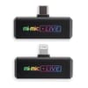 WB Безжичен Portable микрофон с LED Лампа MI-MIC